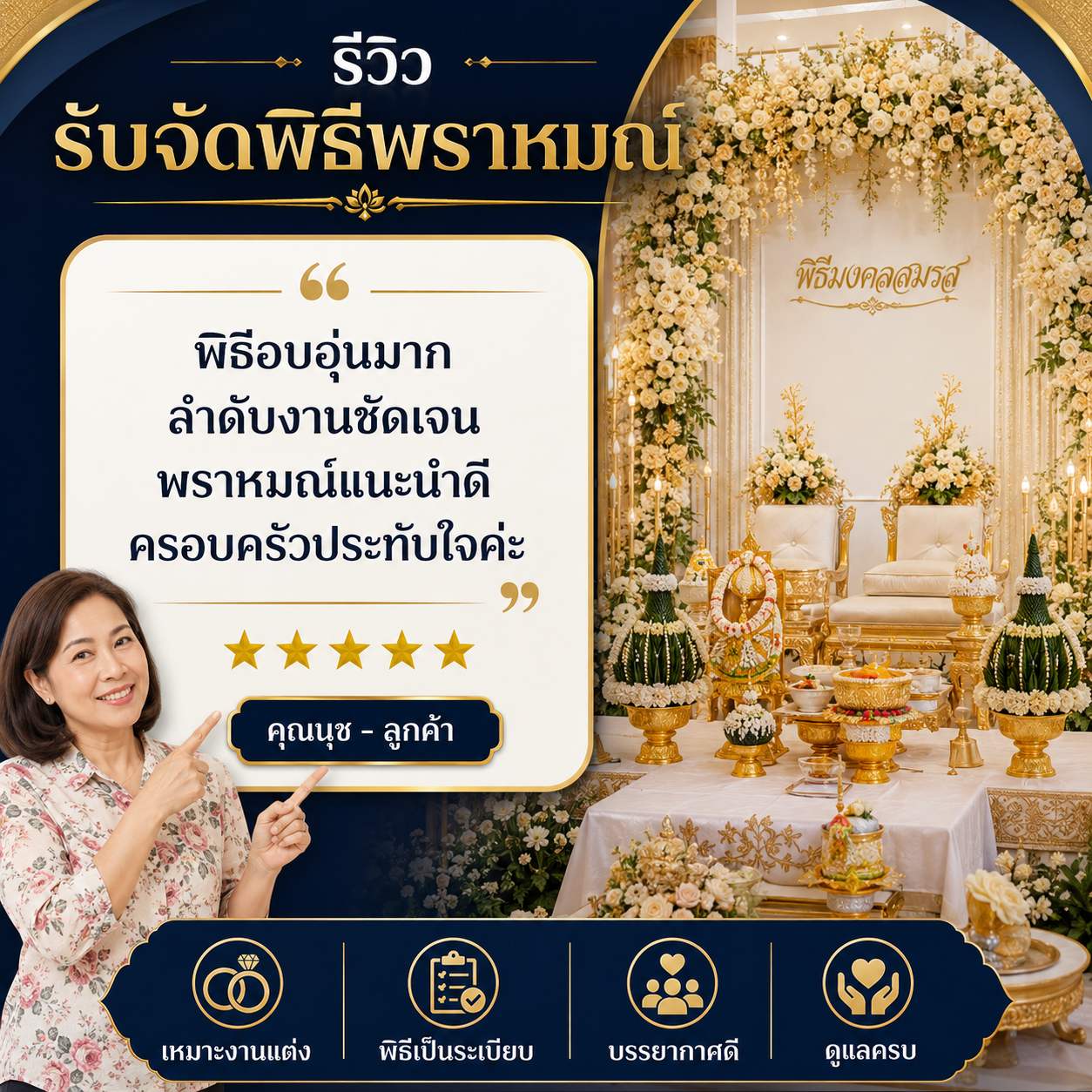 รีวิว คุณอนุชา ร.