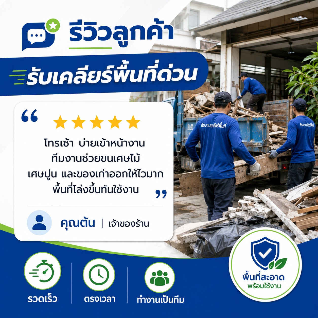 ผลงาน แม่บ้านรายครั้ง