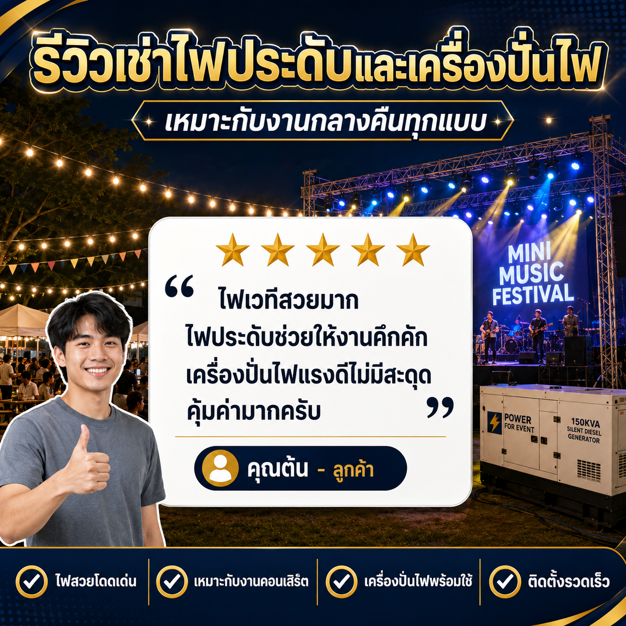 รีวิวลูกค้า